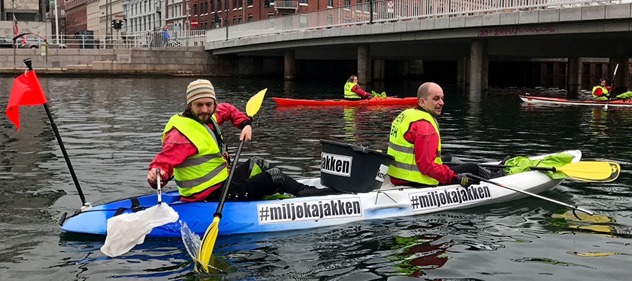 Green kayak - miljøkajakken hos Kayak Republic